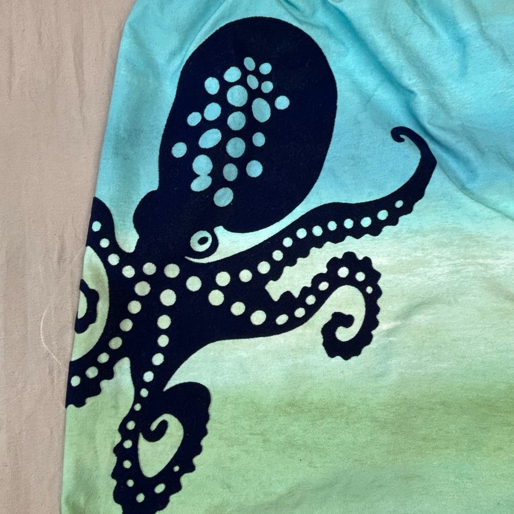 Vilebrequin Swim Shorts Octopus‎ Print Men’s Xxl Blue Green - Picture 4 of 10